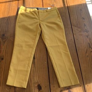 Adorable Banana Republic yellow ankle pants size 6